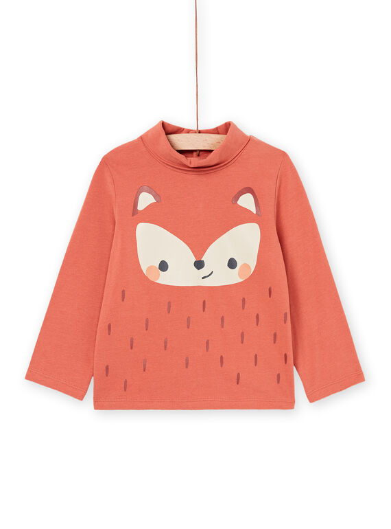 Sous-pull écru à motif renard PUJOSOUP4 / 22WG10C3SPL408