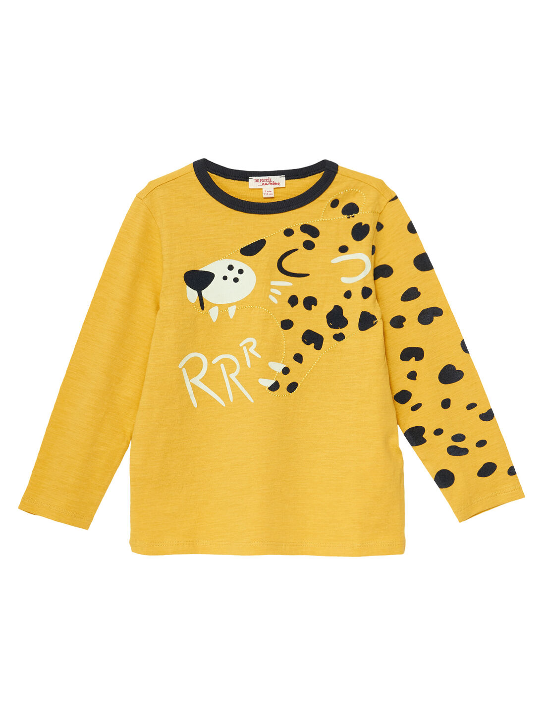 t shirt enfant jaune