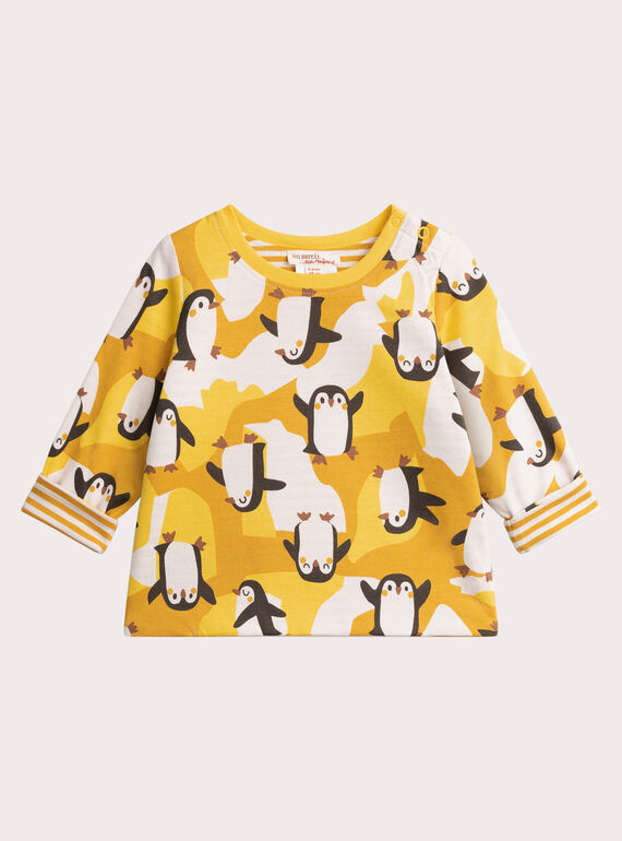 Tee Shirt Manches Longues Ecru VUBATEE2 / 24WG10Q1TML009