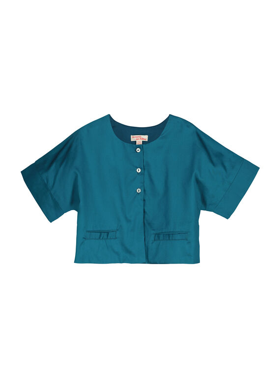 Gilet manches courtes fille FABELCARDI / 19S901R1CAR616