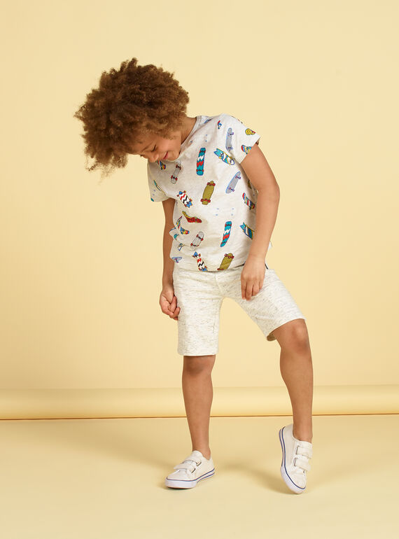Tee Shirt Manches Courtes Gris LOPOETI1 / 21S902Y2TMCJ920