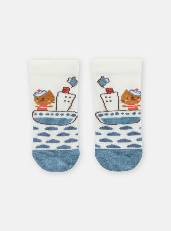 Chaussettes petit chat matelot TOU2CHO1 / 24SF41I1SOQA001