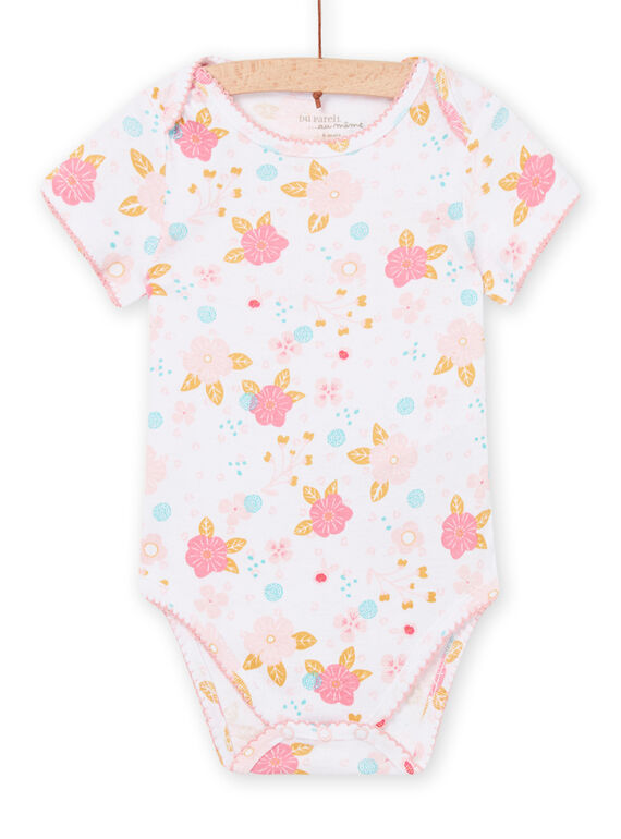 Body manches courtes à imprimé fleuri PEFIBODFLO / 22WH1346BDL001