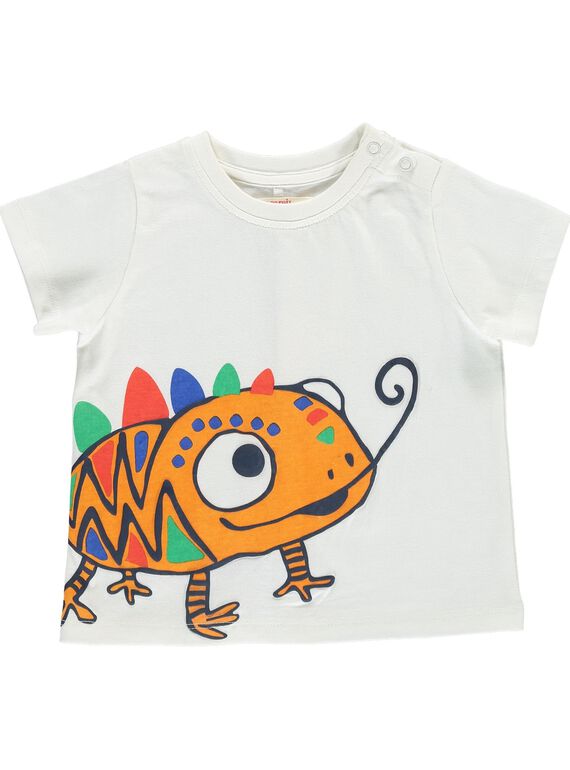 Tee-shirt manches courtes bébé garçon CUGAUTI3 / 18SG10L3TMC001