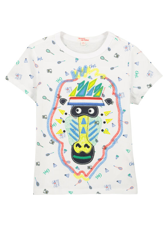 Tee-shirt fantaisie garçon FOCATI5 / 19S902D4TMC000
