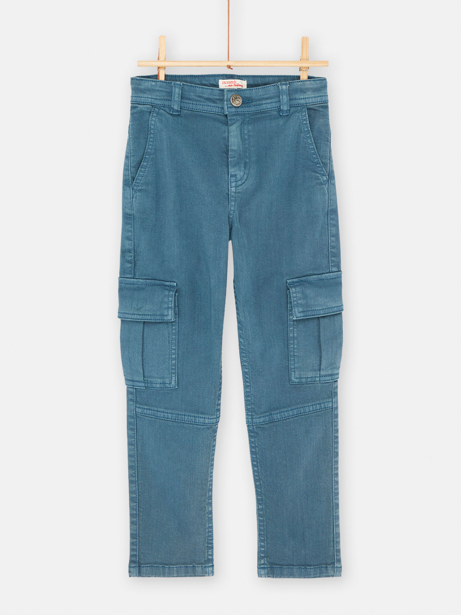 Pantalon cargo bleu pour garcon Pantalon Jean DPAM