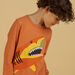 Tee Shirt Manches Longues Orange