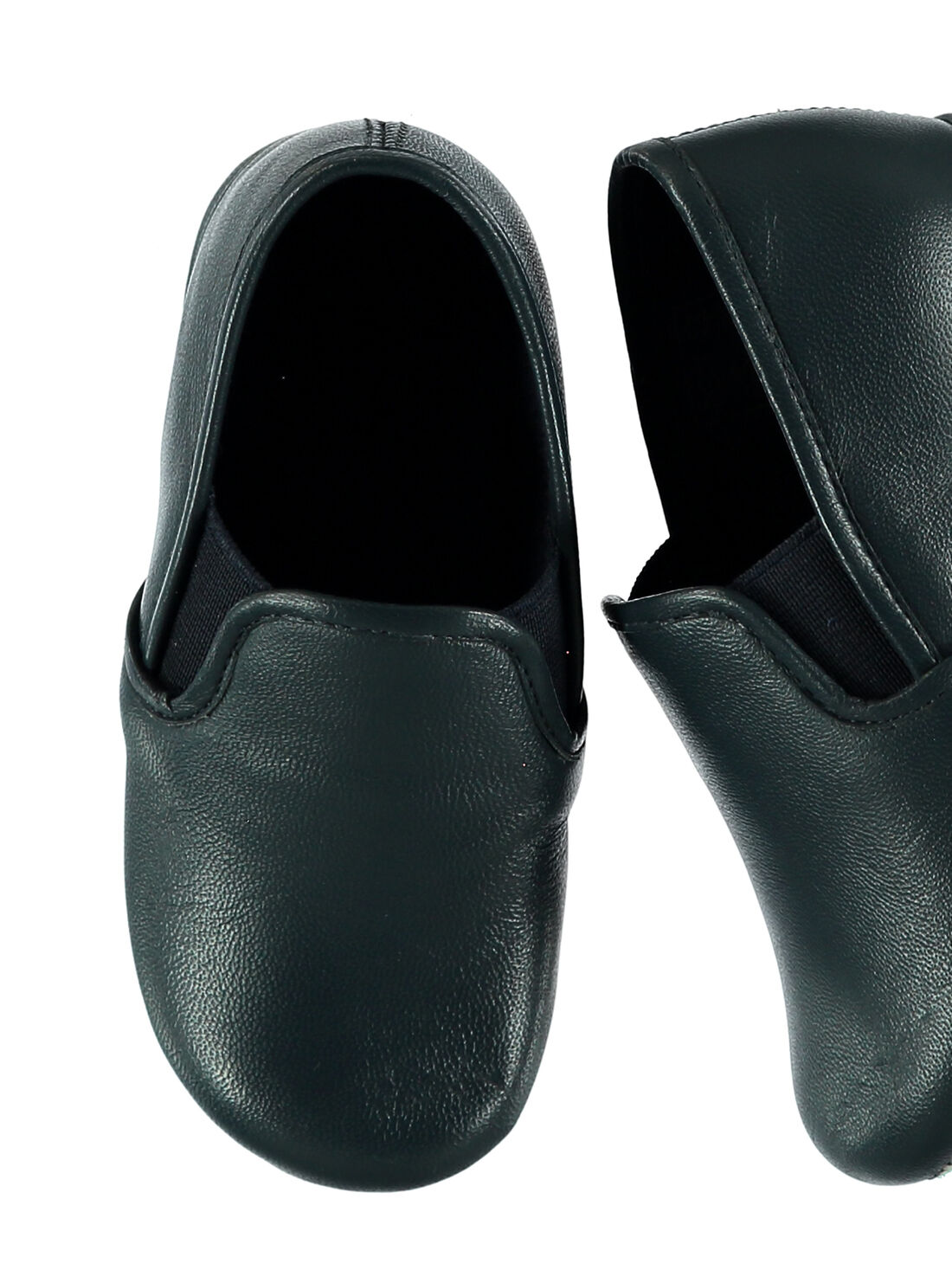 Chausson cuir garcon