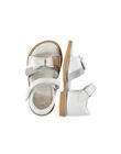 Sandale ville cuir bébé fille FBFSANDVEL / 19SK37C3D0E000