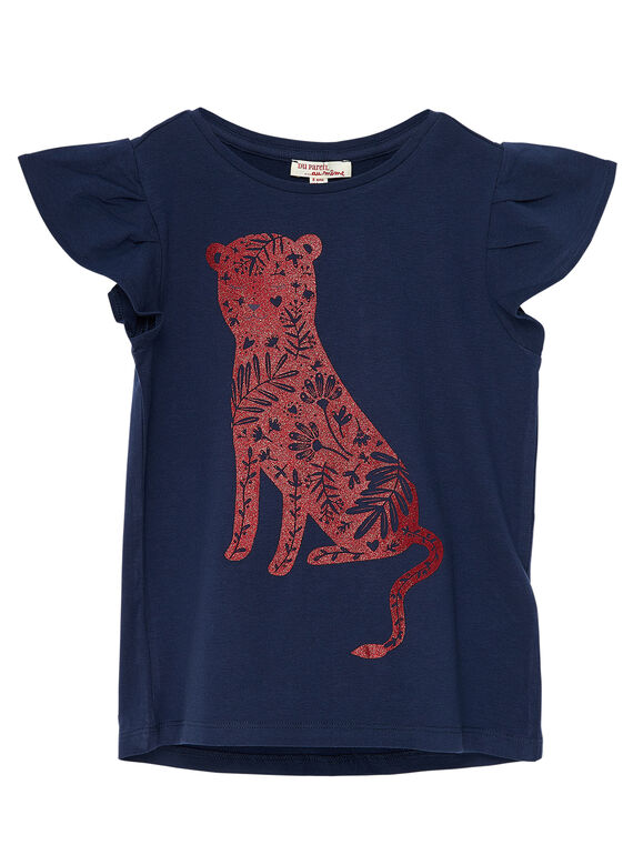 Tee Shirt Manches Courtes Bleu marine JAJOTI4 / 20S90141D31070