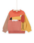 Sweat à animation chien RODAYSWE / 23S902M1SWE419