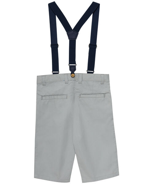 Bermuda Gris Galet Garcon Avec Bretelles Garcon Enfant Dpam Bermuda Gris Galet Garcon Avec Bretelles Garcon Enfant Dpam