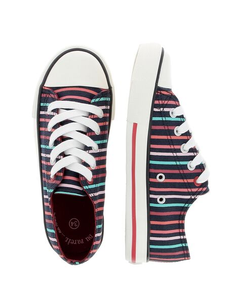 Tennis en toile fille CFTENSTRIP / 18SK35O1D16070
