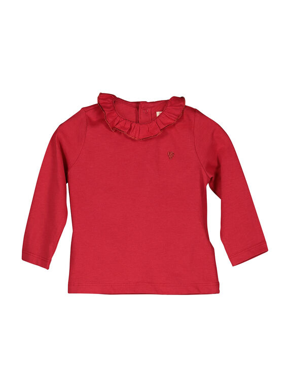 Tee-shirt manches longues bébé fille FIJOBRA3 / 19SG0933BRA050