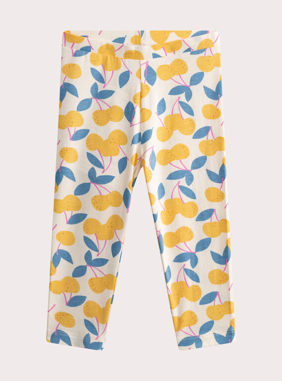 Legging imprimé fruité fille WYAPRILEG / 25SI01S1CAL003