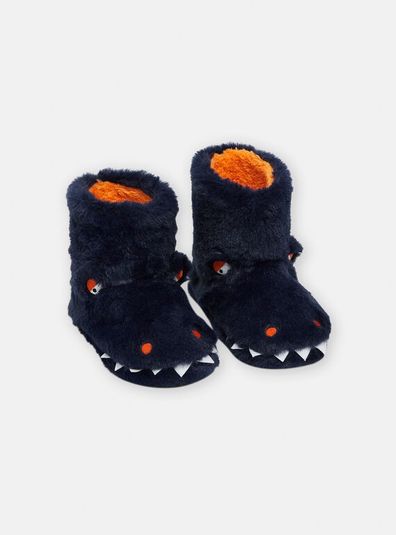 Pantoufle 3D Bleu marine SOPANTDRAGON / 23XK3671PTD070