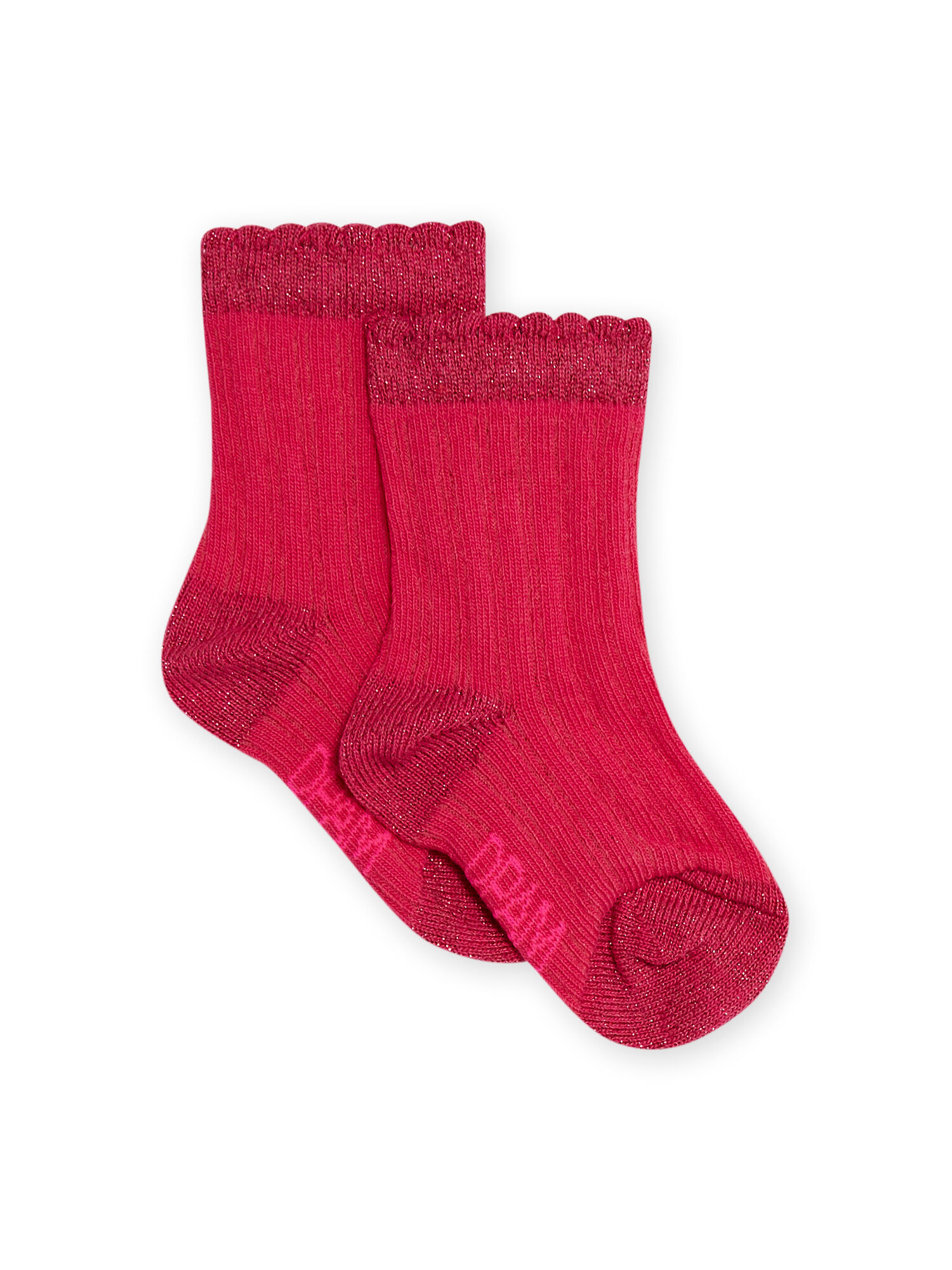 Chaussettes rouges b b fille Chaussettes DPAM