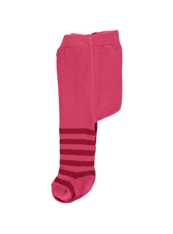 Collant rayé bébé fille DYIPINCOL / 18WI09P1COL099