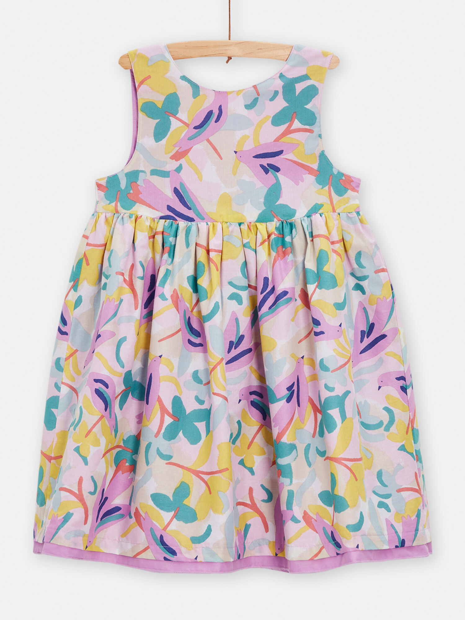 Robe imprimée oiseaux new arrivals