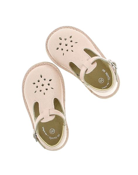Salome En Cuir Bebe Fille A Partir De Bebe Dpam