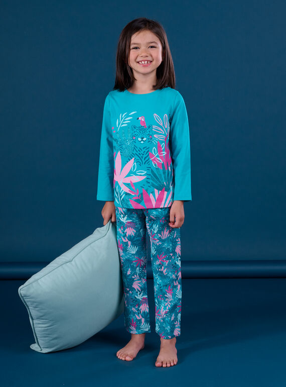 Pyjama Turquoise PEFAPYJTIG / 22WH1111PYJ202