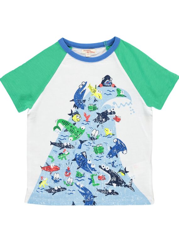 Tee-shirt manches courtes garçon COMATI1 / 18S902U1TMC000
