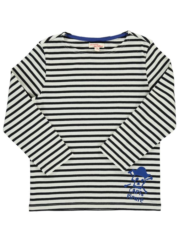 Tee-shirt manches longues garçon COBENTEE1 / 18S902G1TML001