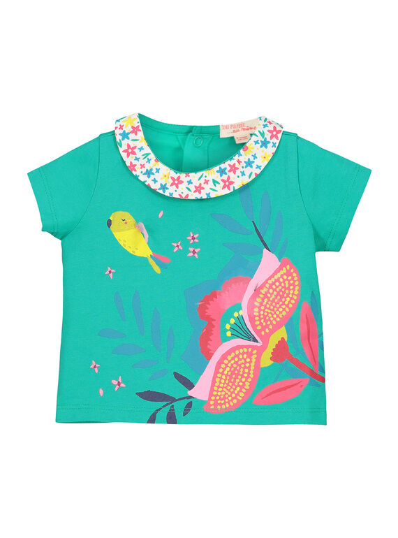 Tee-shirt manches courtes bébé fille FICABRA / 19SG09D1BRA209