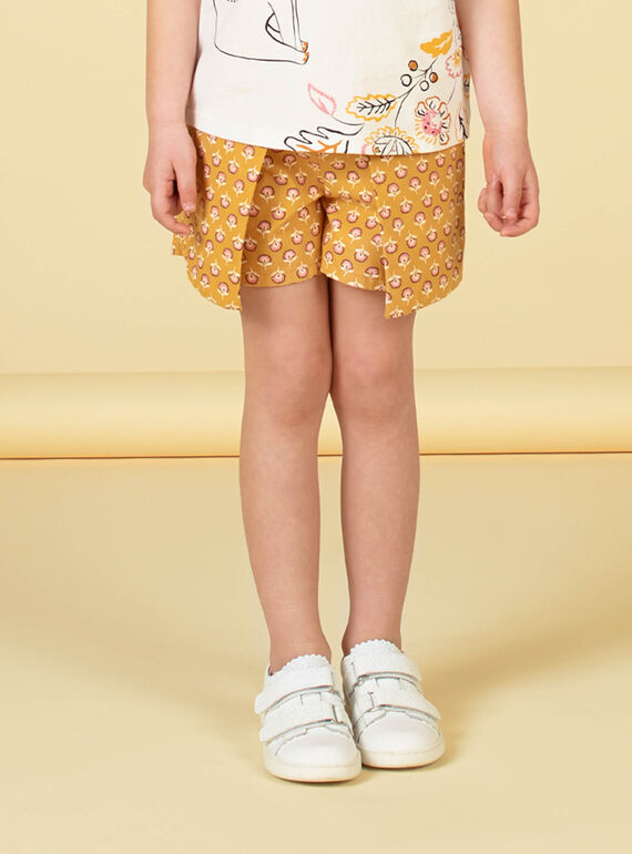 Short Jaune LAPOESHORT / 21S901Y1SHO107
