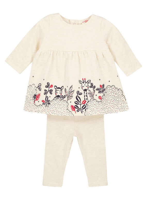 Ensemble 2 pièces bébé fille GITRIENS / 19WG09J1ENS006