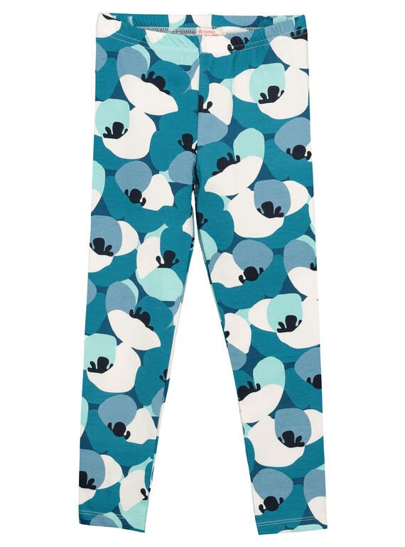 Legging imprimé fille FYABELEG1 / 19SI01R1CAL099