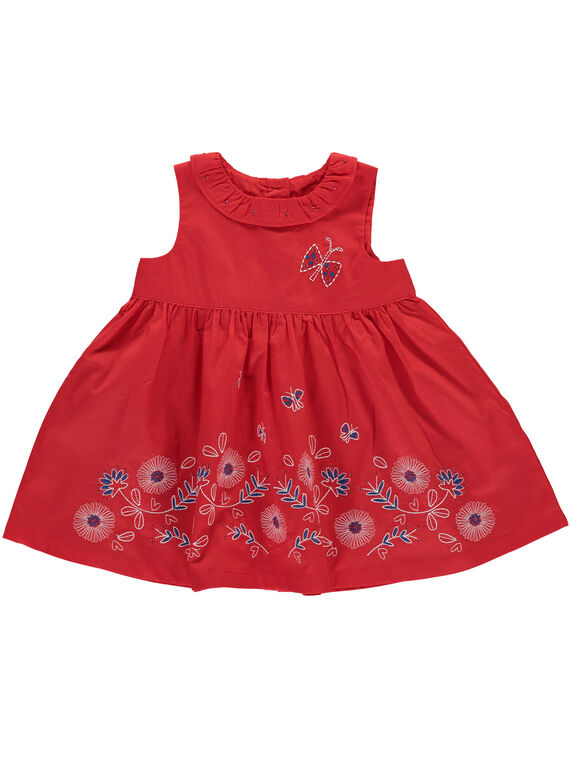 Robe chasuble bébé fille FITOROB3 / 19SG09L3ROB330