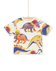 Tee Shirt Manches Courtes Blanc cassé ROMAGTI2 / 23S902T1TMCA002