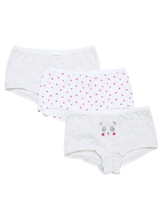 Shorty Gris chiné JEFAHOTPAN / 20SH1135SHY943