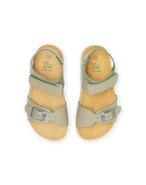 Sandales vert kaki enfant garçon NONURAFAEL / 22KK3649D0E604