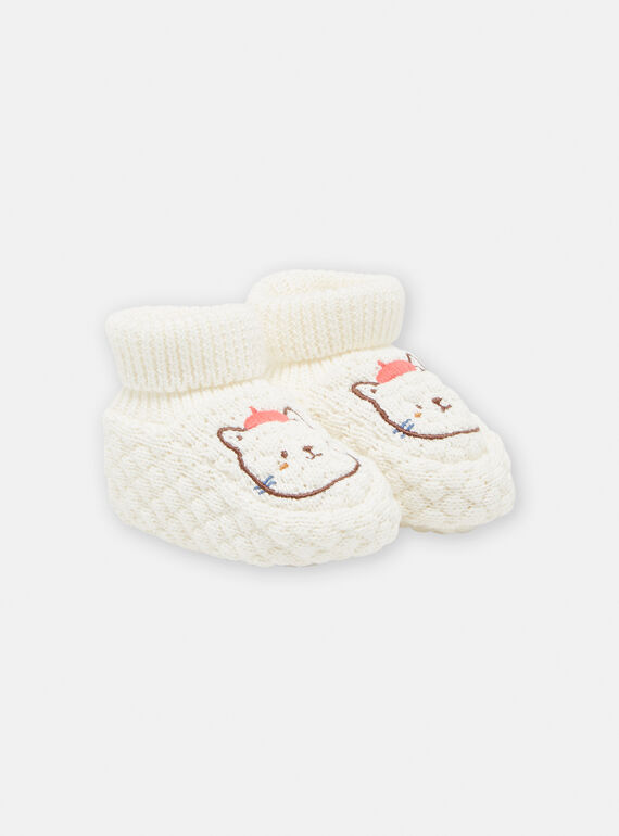 Chaussons Blanc cassé TOU1CHOS / 24SF42H1CHPA001