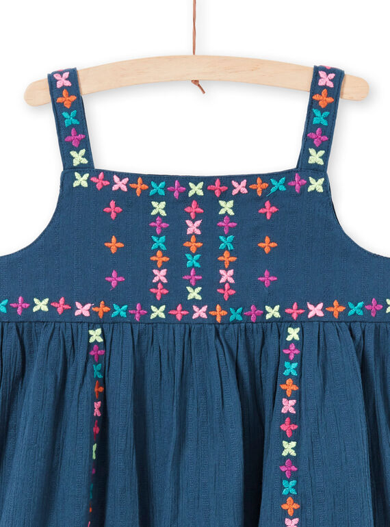 Robe brodée à fines bretelles LABONROB2 / 21S901W2ROB716