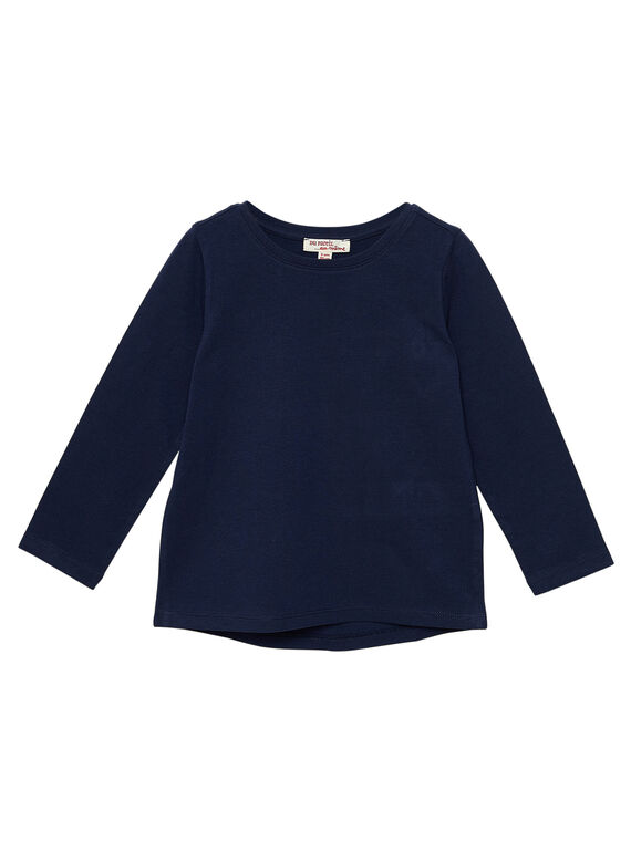 Tee Shirt Manches Longues Bleu marine JAESTEE2 / 20S90165D32070