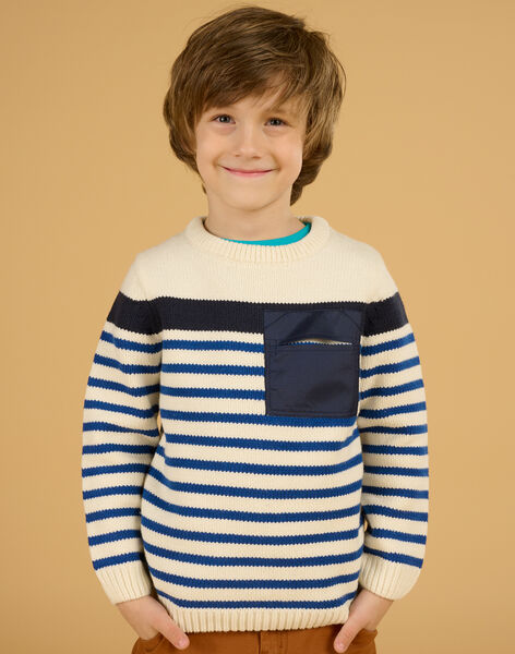 Pull en maille à rayures ROJOPUL2 / 23S90282PUL001