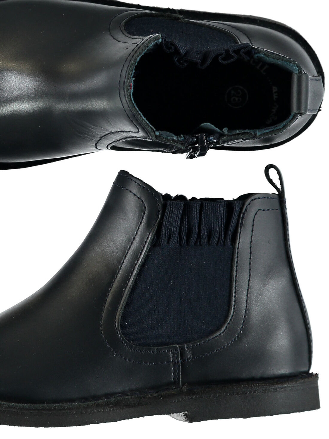 bottines cuir bebe fille