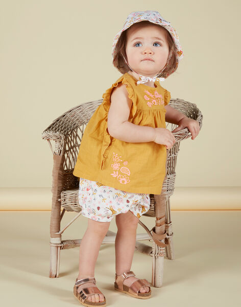 Blouse Jaune Moutarde Bebe Fille Achat En Ligne Catalogue Dpam Dpam