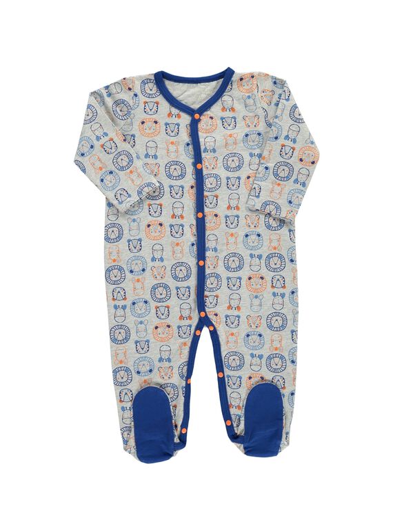 Dors-bien en coton bébé garçon CEGUGREAOP / 18SH1444GRE099
