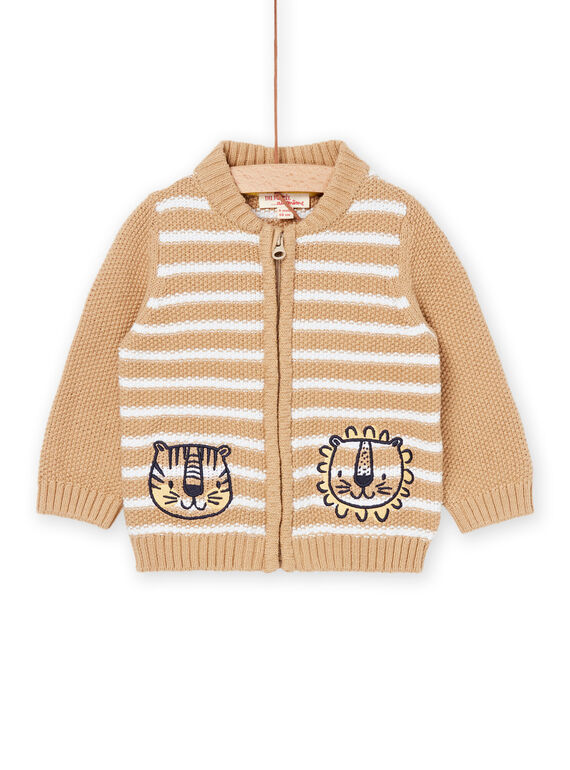 Gilet à imprimé à rayures RUNEOGIL / 23SG10O1GILA014