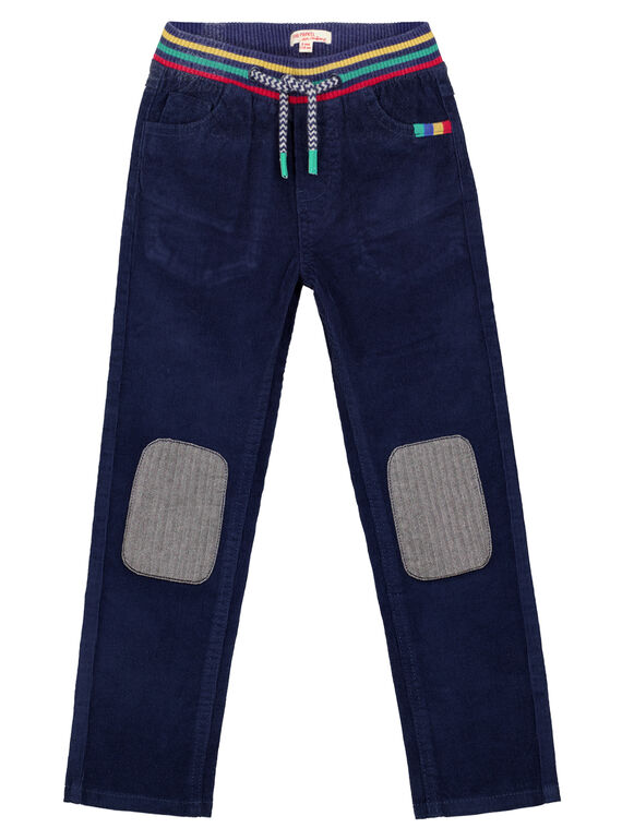 Pantalon en velours Ceinture en Bord côtes GOMUPAN2 / 19W902F1PAN070
