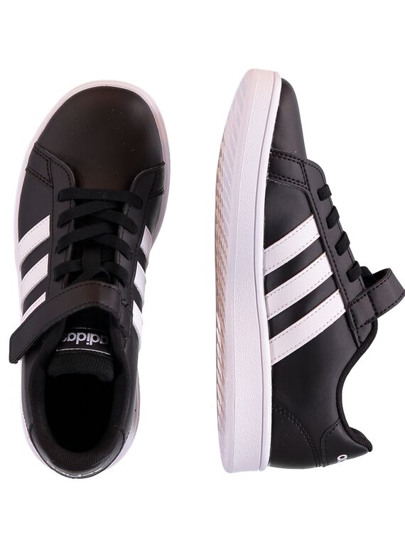 Basket noir enfant garçon ADIDAS  GGEF0108 / 19WK36P2D35090