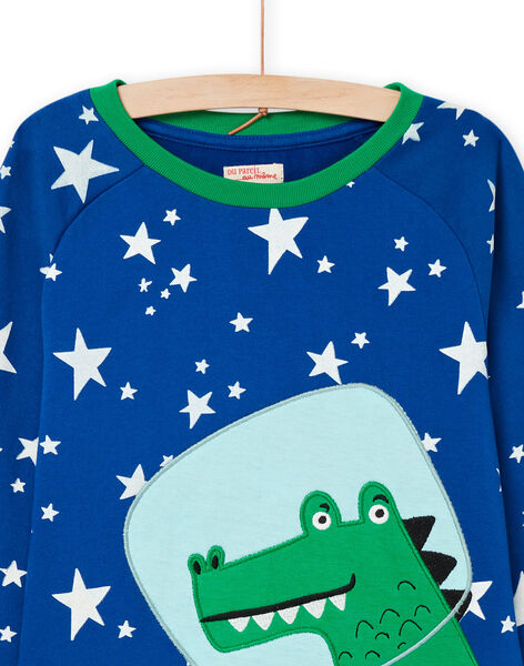 Pyjama à motif crocodile et à imprimé phosphorescent REGOPYJSTARS / 23SH1255PYJ217
