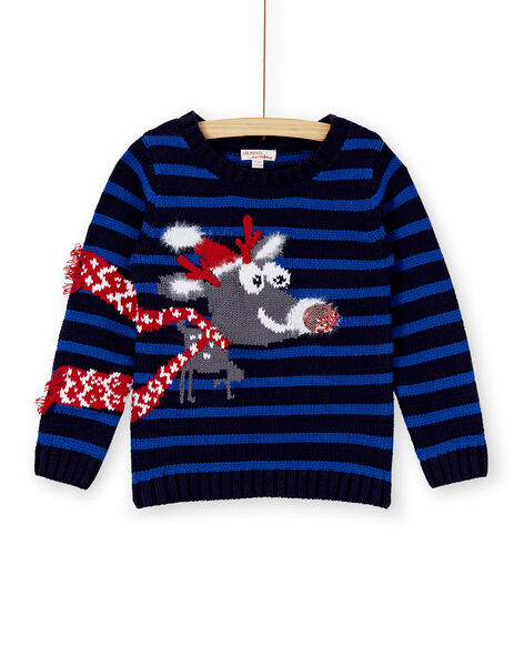 Pull De Noel Raye Garcon Promotions Enfant Dpam