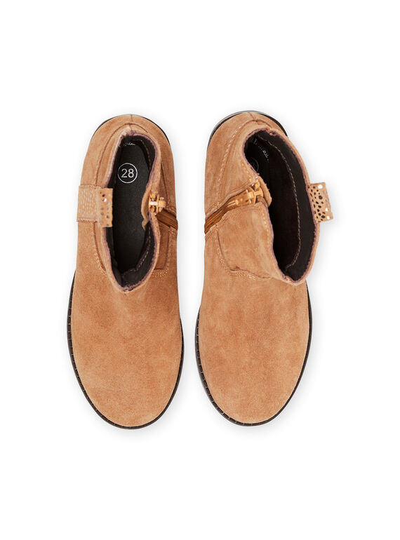 bottines enfant cuir