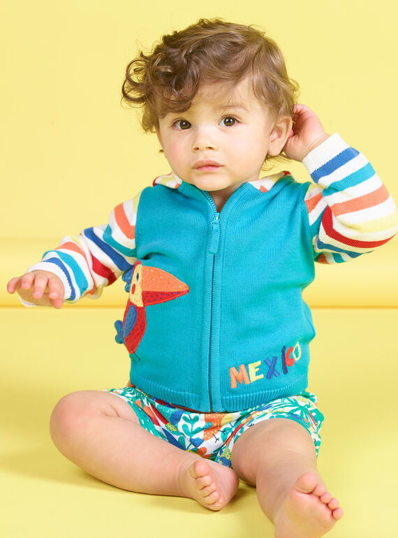 Gilet Bleu JUMARGIL / 20SG10P1GILC242