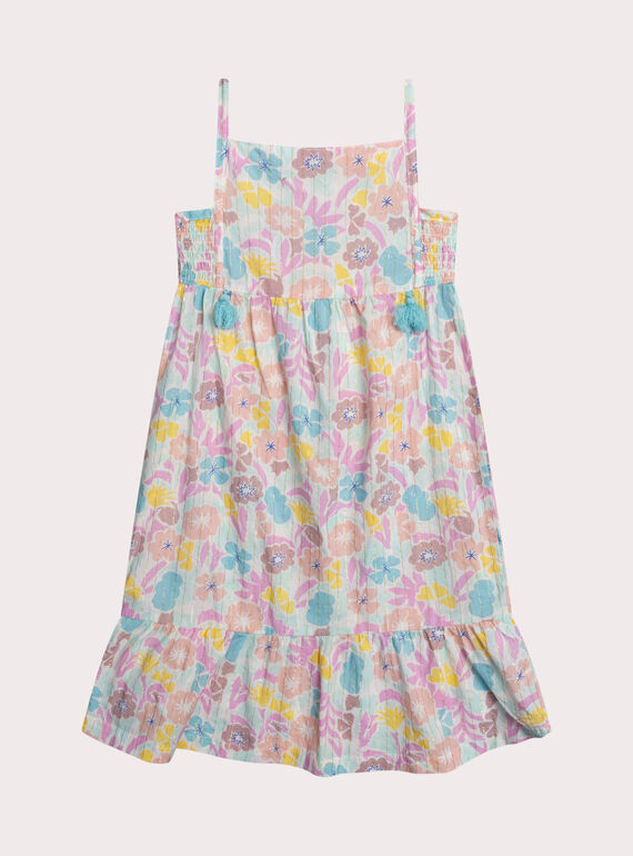 Robe évasée à imprimé florale WATIROB1 / 25S901U1ROB001